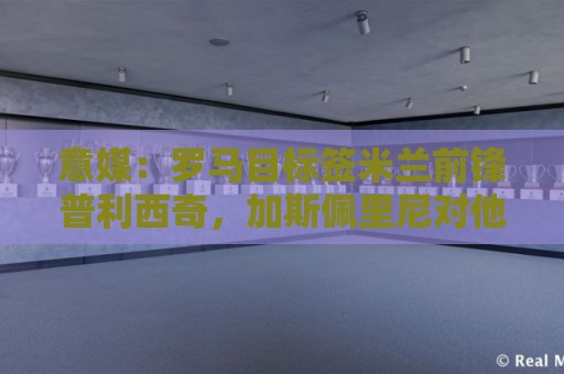 意媒：罗马目标签米兰前锋普利西奇，加斯佩里尼对他很赏识